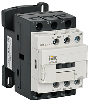 Контактор IEK КМИ-А-11812 LC1D 3п 1НО+1НЗ 18А 400В тип АС3 картинка